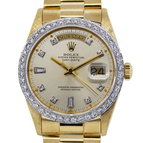 mens rolex diamond bezel|authentic rolex diamond bezels.